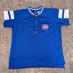 Nike Chicago Cubs Vintage Batting Practice Shirt MLB Genuine Merch Children’s S